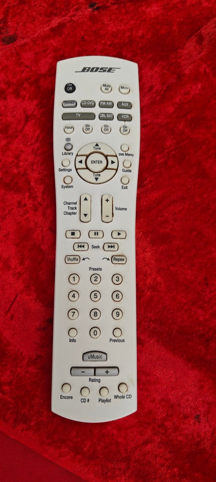 Bose lifestyle RC48T1-40 afstandsbediening, Audio, Tv en Foto, Ophalen of Verzenden