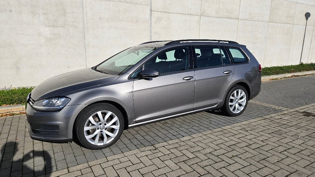 VW Golf variant van December 2016, Autos, Argent ou Gris, Boîte manuelle, Volant multifonction, Tissu