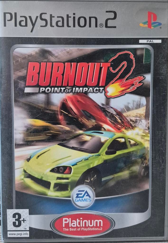 PS2 Burnout 2 point of impact, Enlèvement ou Envoi