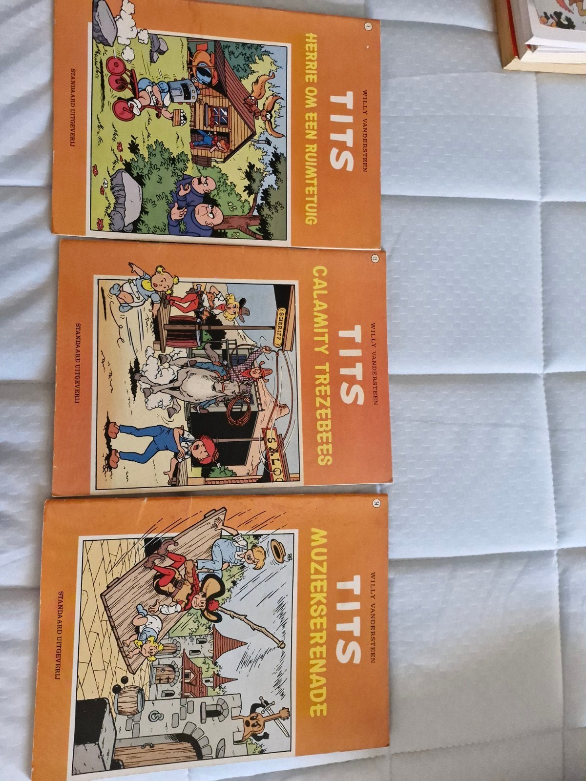 Lot van 3 Tits strips (Willy Vandersteen) - ALLEMAAL 1e DRUK, Boeken, Stripverhalen, Gelezen, Willy Vandersteen, Ophalen of Verzenden