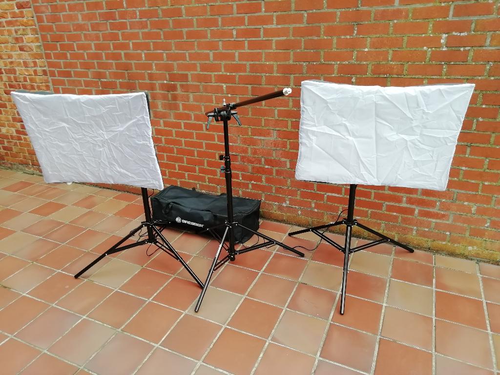 Bresser BR-230 B LED Daglichtset, Audio, Tv en Foto, Fotografie | Fotostudio en Toebehoren, Ophalen of Verzenden, Zo goed als nieuw