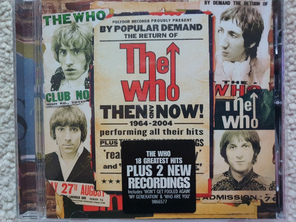 The Who: Then and Now - cd, Ophalen of Verzenden, Zo goed als nieuw