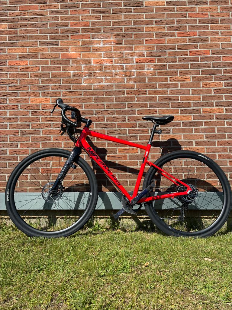 Vélo gravel Nakamura Century 170 L, Vélos & Vélomoteurs, Moins de 10 vitesses, Comme neuf, Enlèvement, Carbone