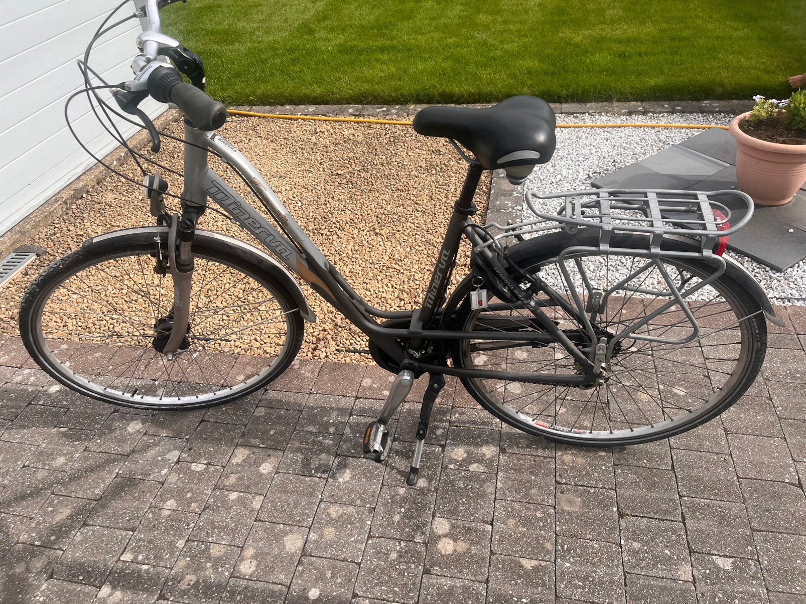 Dames fiets Minerva te koop, Ophalen, Gebruikt, Dames, Versnellingen