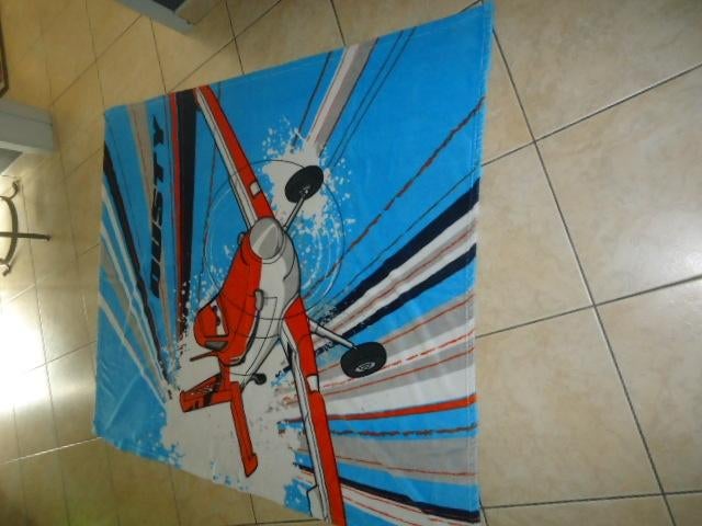 fleece deken PLANES, Ophalen of Verzenden, Zo goed als nieuw, 100 cm of meer, Deken