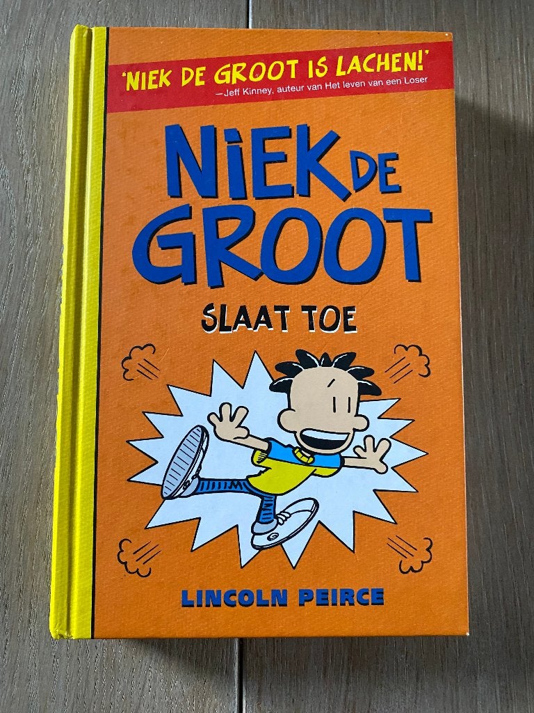 boek niek de groot slaat toe, Ophalen of Verzenden