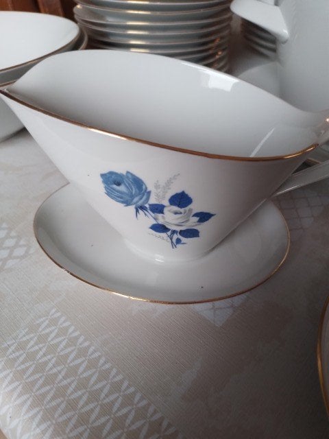 Vintage eetservies, Ophalen of Verzenden, Zo goed als nieuw, Vintage, Compleet servies