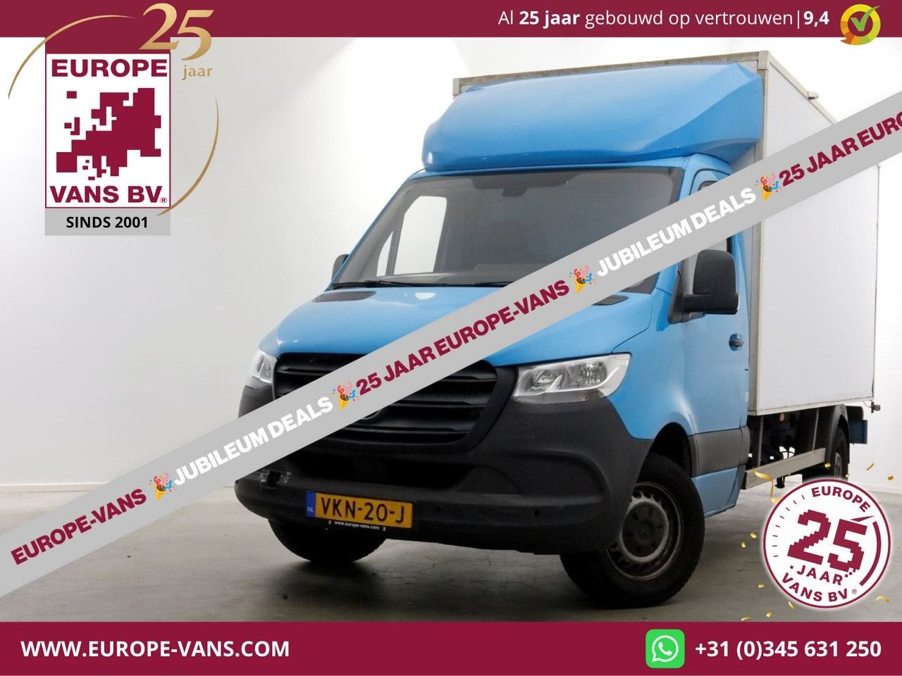Mercedes-Benz Sprinter 311 CDI 115pk E6 RWD Bakwagen met ach, Achat, Entreprise, Mercedes-Benz, Bleu