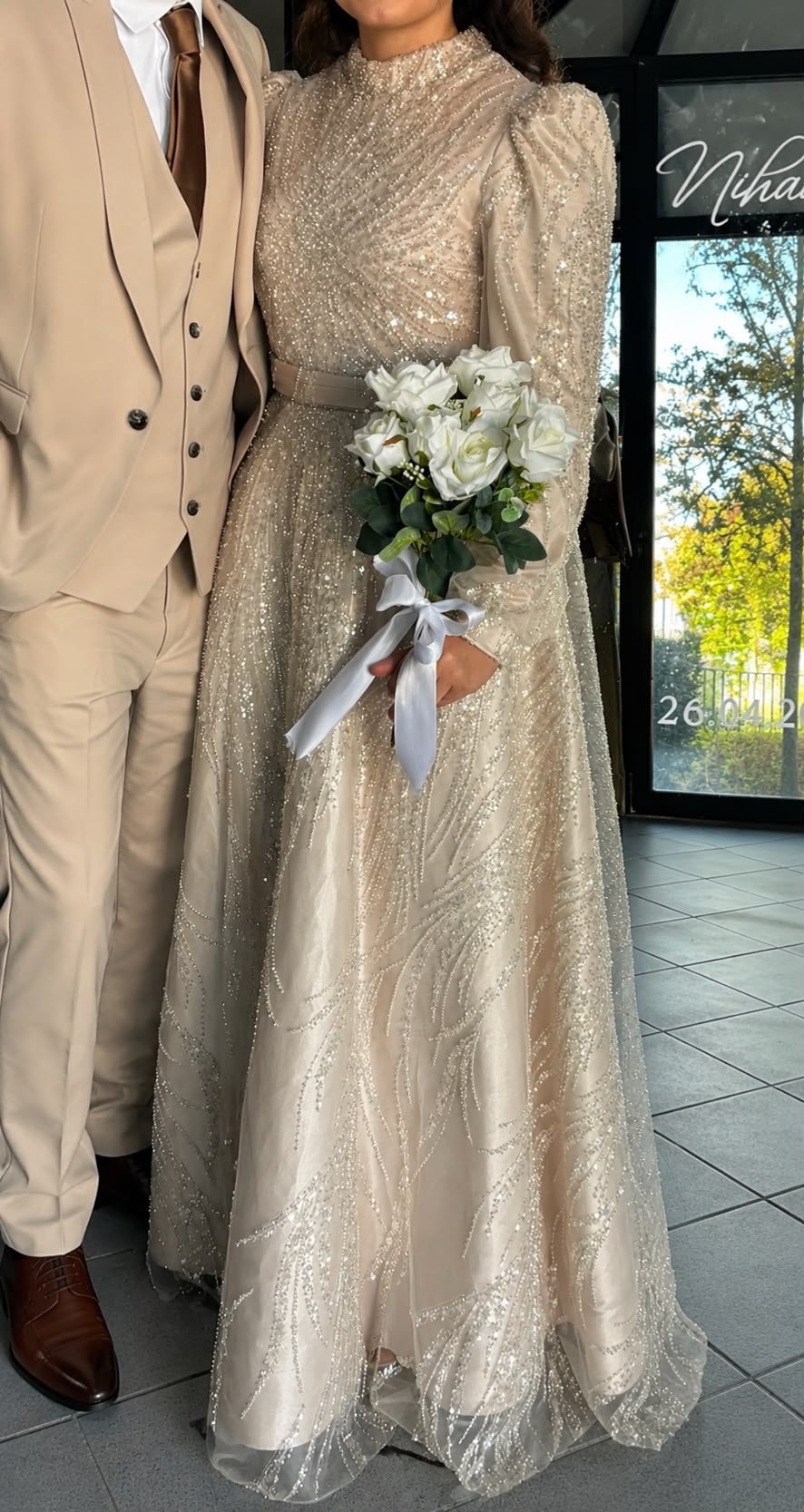 ROBE DE MARİAGE, Ophalen, Zo goed als nieuw