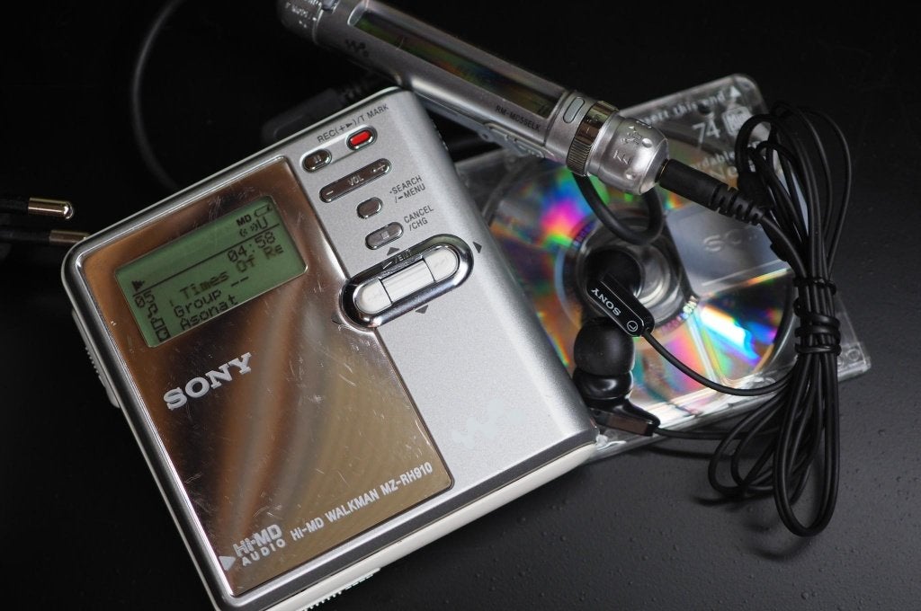 Sony MZ-RH910 Hi-MD-recorder, Audio, Tv en Foto, Ophalen of Verzenden