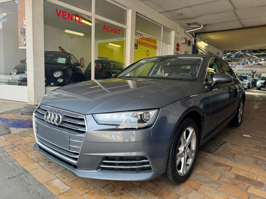Audi A4 1.4i 150 pk 2018 59.000 km CarPlay 1 eigenaar, Auto's, Voorwielaandrijving, 4 cilinders, A4, Grijs