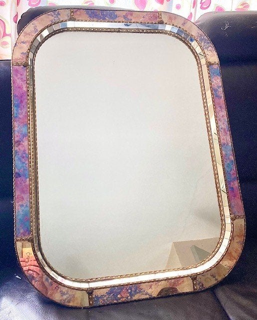 miroir décoratif italien, Antiquités & Art, Enlèvement