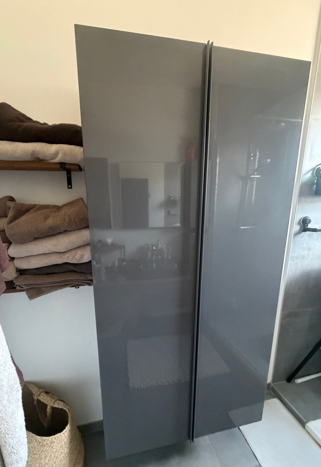 2 hoge kasten godmorgon ikea, Enlèvement, Utilisé