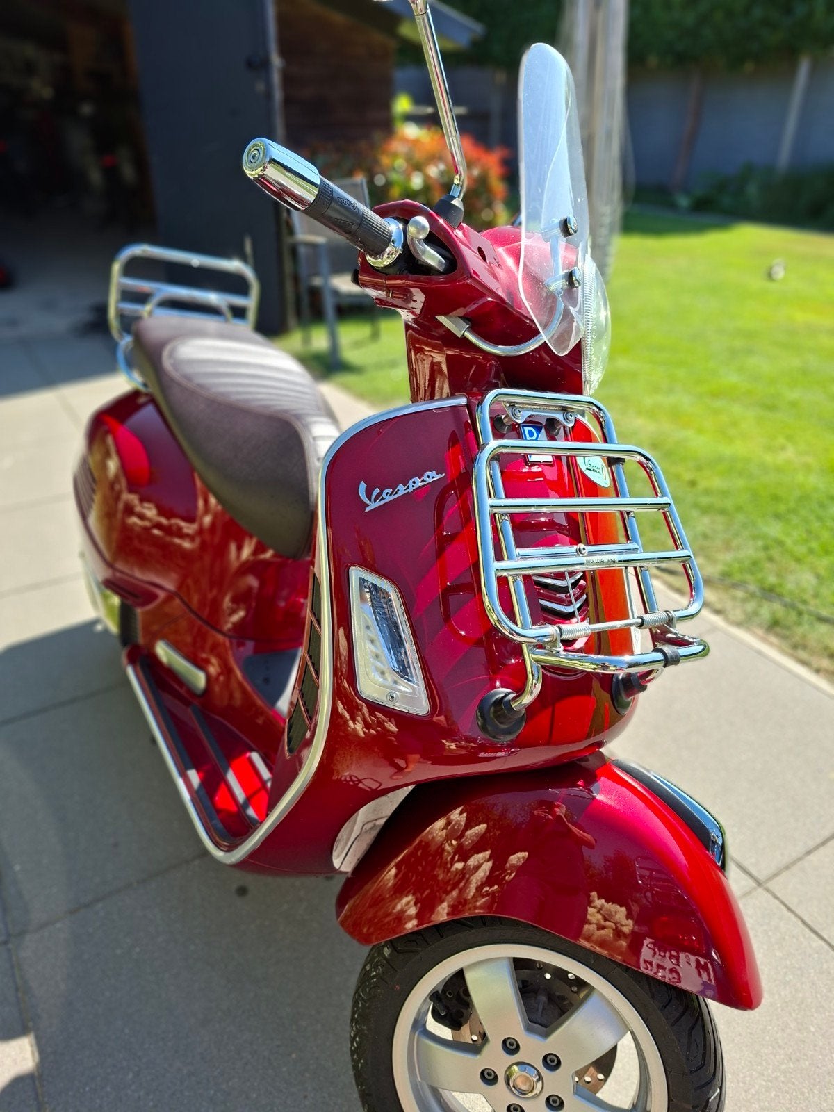 Vespa gts125, Enlèvement
