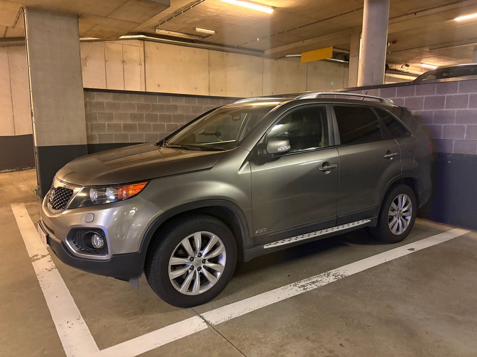 Kia Sorento 2.2 Crdi 4x4 7hp, Autos, Cuir, Achat, 7 places, Noir