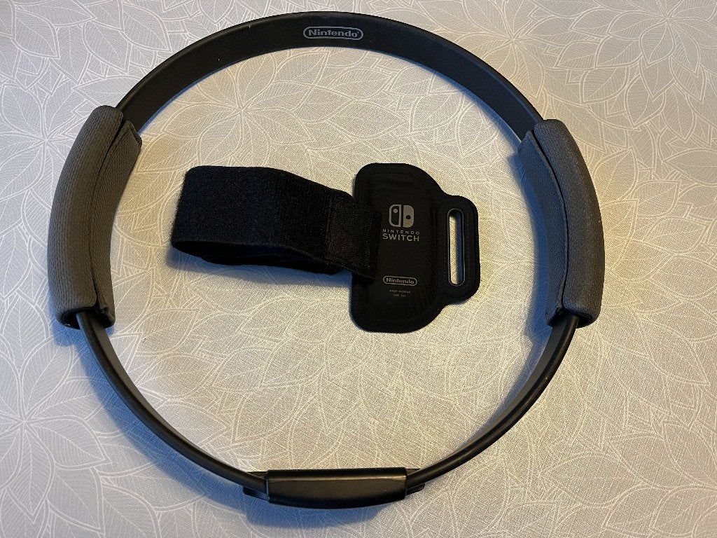 Nintendo Switch Ring-Con + Leg Strap, Games en Spelcomputers, Games | Nintendo Switch, Ophalen, Gebruikt, 1 speler, Sport