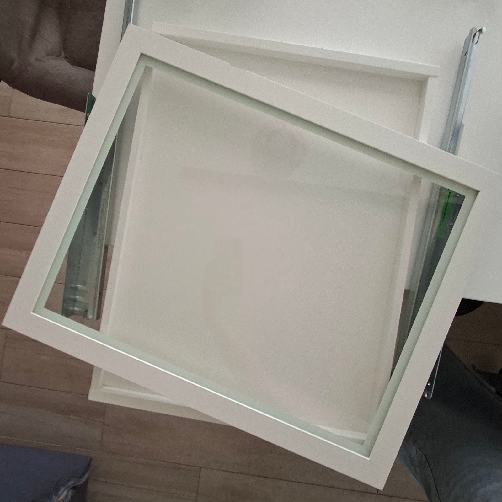 Ikea Komplement uittrekbare lade en glasplaat 50x58cm, Huis en Inrichting, Ophalen