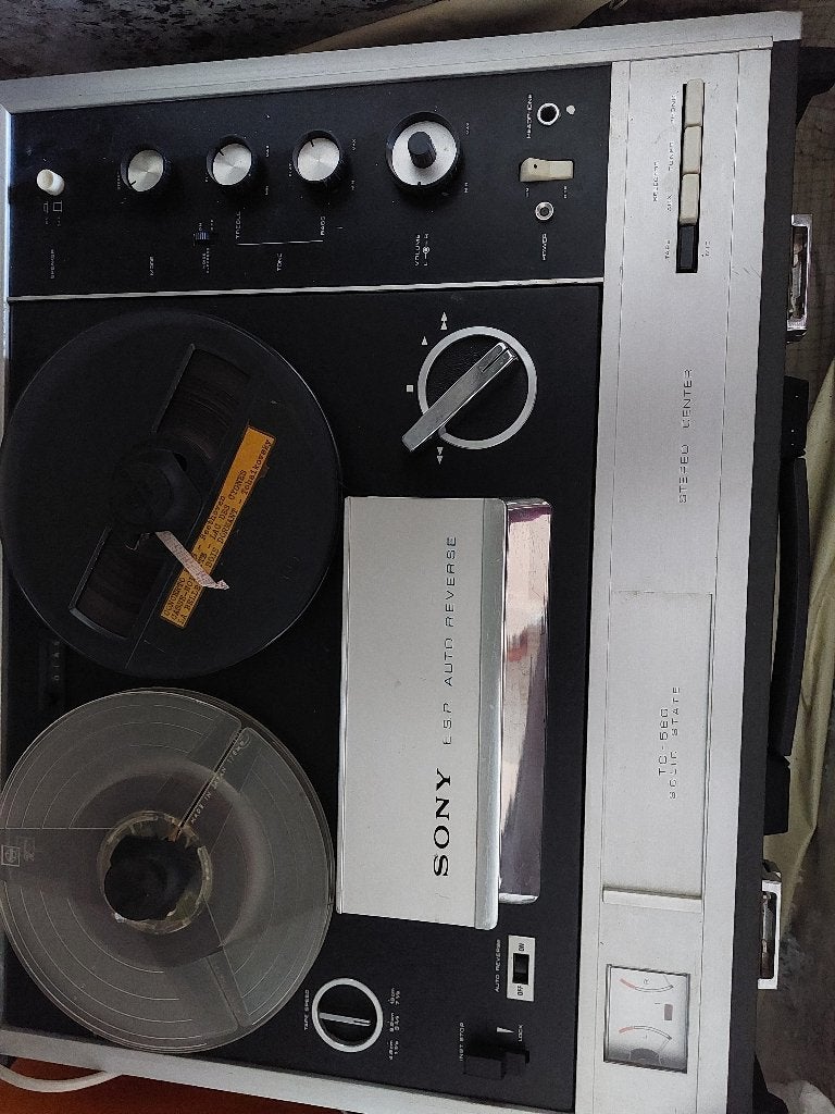 Lecteur de bandes., Enlèvement, Utilisé, Sony