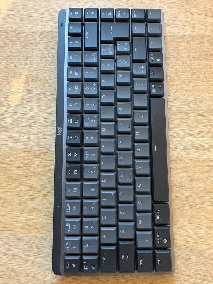 Logitech MX Mechanical Mini draadloos toetsenbord AZERTY, Computers en Software, Ophalen, Logitech, Multimediatoetsen, Azerty