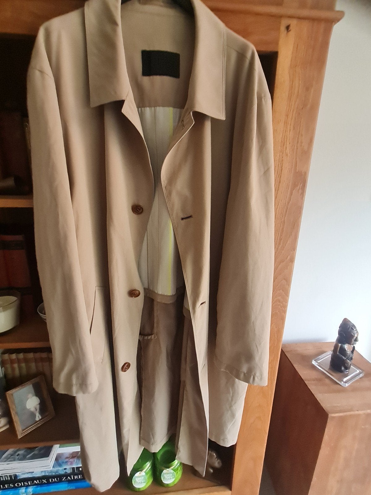 Heren regenmantel in mokka kleur., Kleding | Heren, Jassen | Zomer, Ophalen