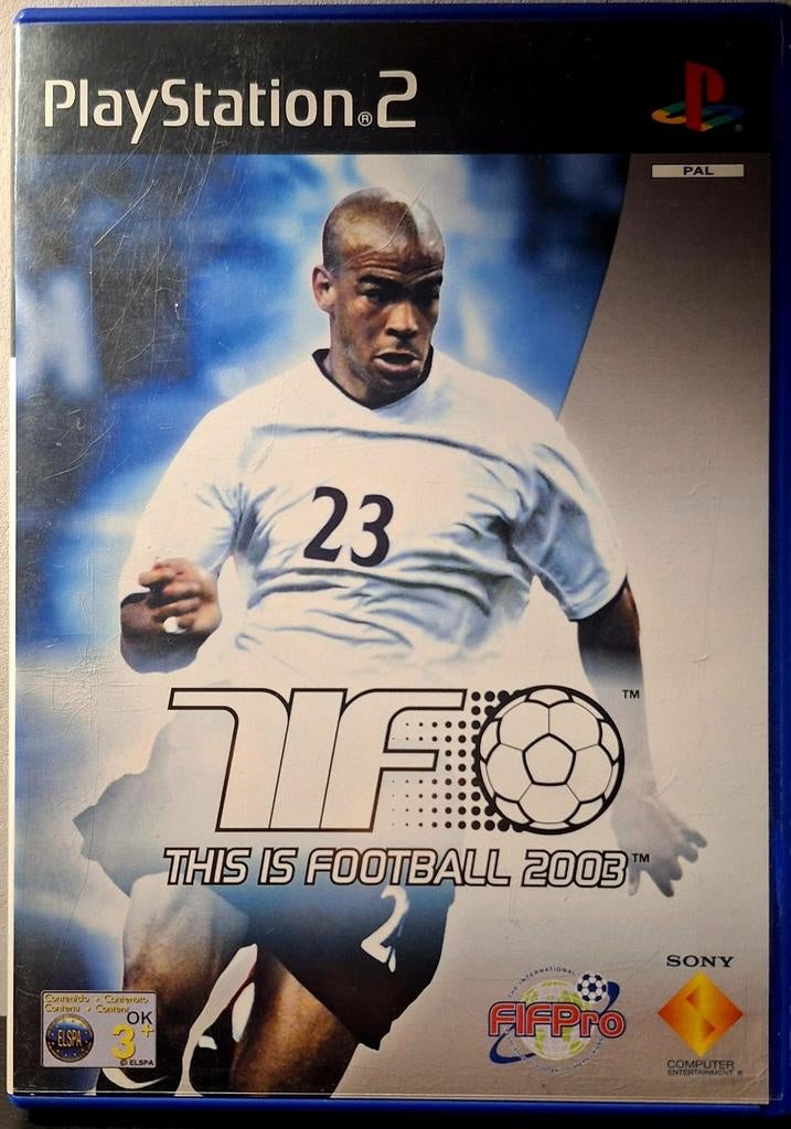 PS2 This Is Football 2003, Games en Spelcomputers, Ophalen of Verzenden
