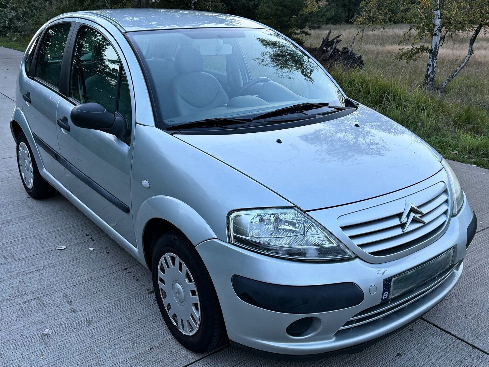 Citroen C3 1.1 benzine 177.000km bj 2003 Gekeurd Vvk., Autos, Argent ou Gris, Achat, Beige, Entreprise