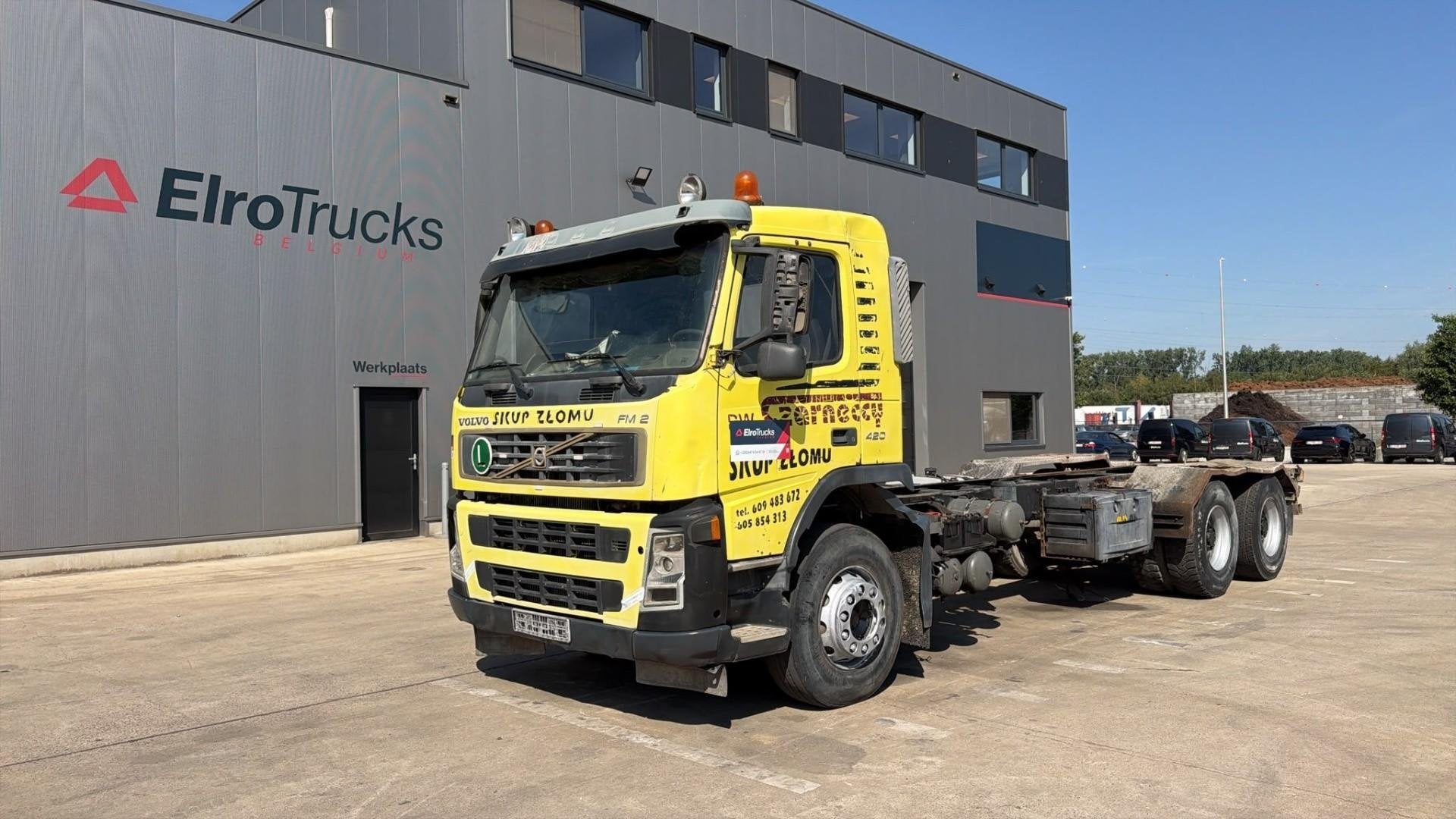 Volvo FM 12 - 420 (EJES GRANDES / SUSPENSIÓN DE ACERO / CAJ, Auto's, Vrachtwagens, Achterwielaandrijving, Overige kleuren, Bedrijf