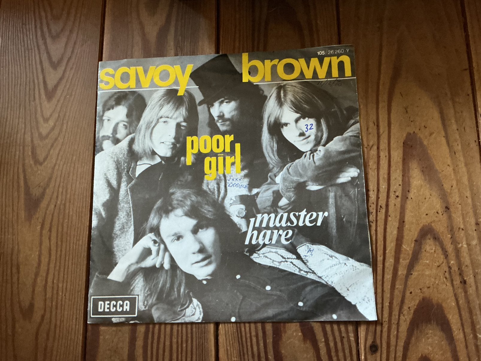 7 » Savoy Brown - pauvre fille, Enlèvement ou Envoi