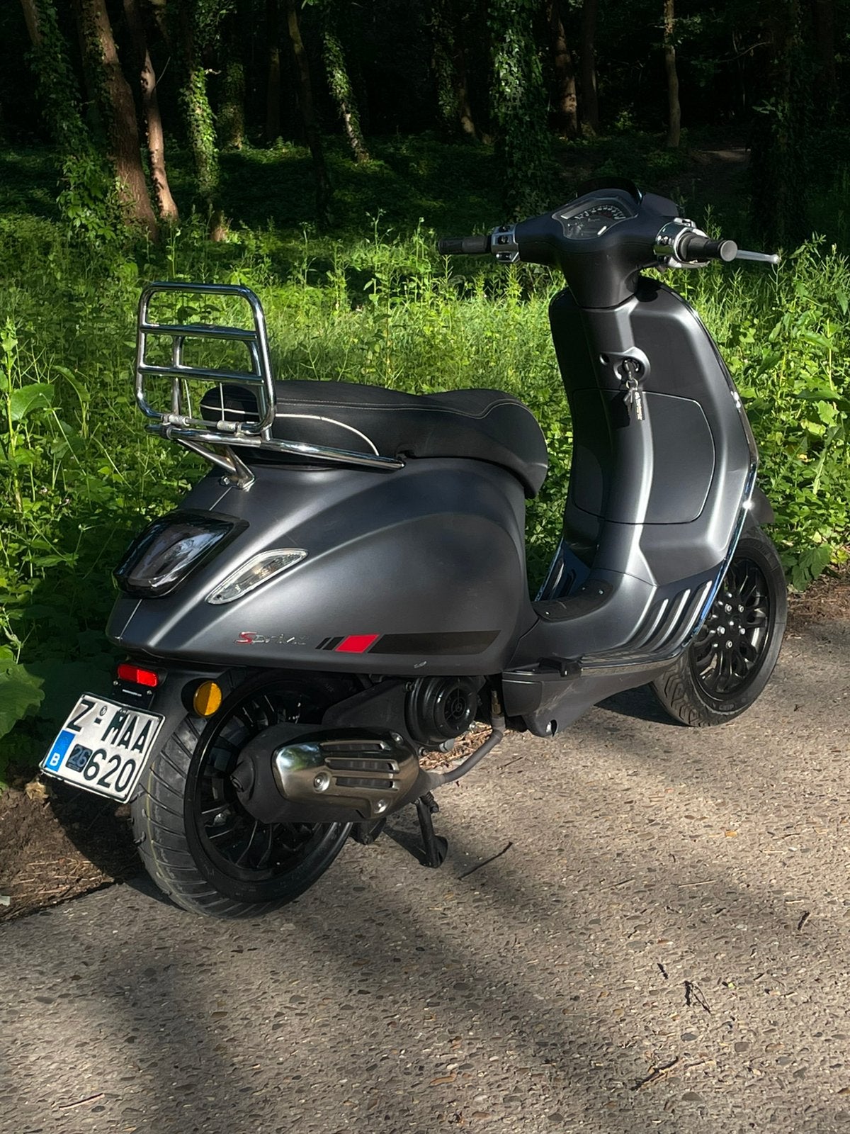 Vespa Sprint | A Klasse | Bj2018 | 8.040km! | Magno Grey, Fietsen en Brommers, Overige modellen, Sprint 50, Klasse A (25 km/u)