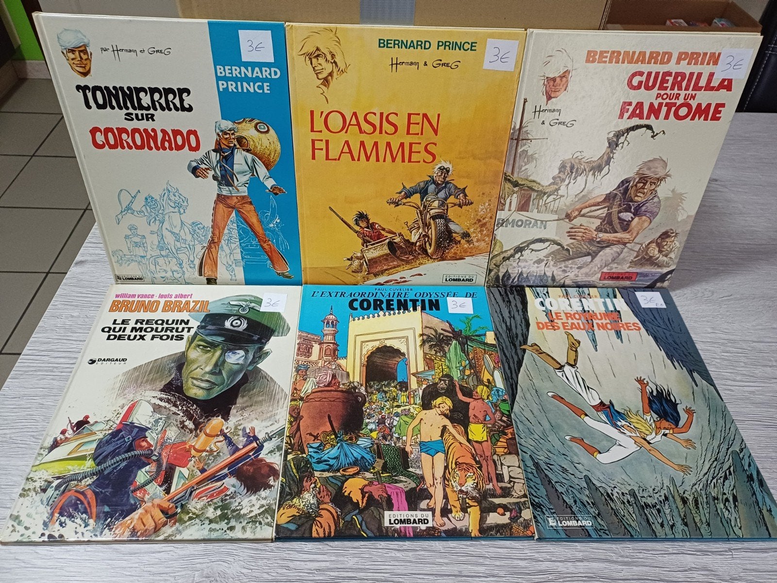 105 bd (divers), Meerdere stripboeken, Ophalen of Verzenden, Zo goed als nieuw, Divers auteurs