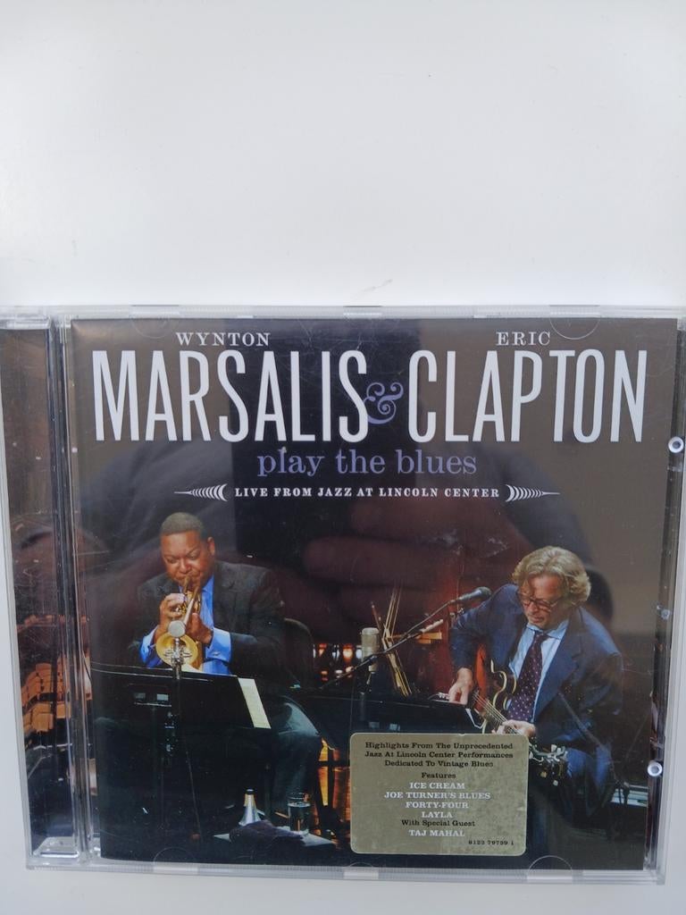 Wynton marsalis & eric clapton play the blues cd, Cd's en Dvd's, Cd's | Jazz en Blues, Ophalen of Verzenden, Blues