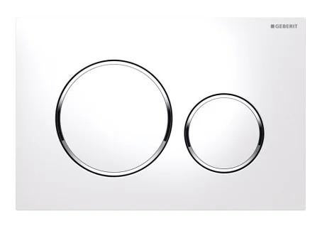 Geberit Sigma 20. Bedieningsplaat in Kunststof (NIEUW), Doe-het-zelf en Bouw, Ophalen, Nieuw, Chroom, Toilet