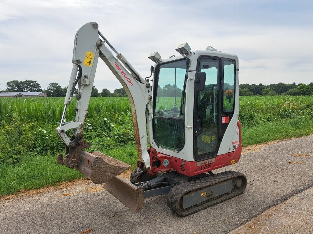 Takeuchi TB216 - Minigraver (bj2020), Ophalen