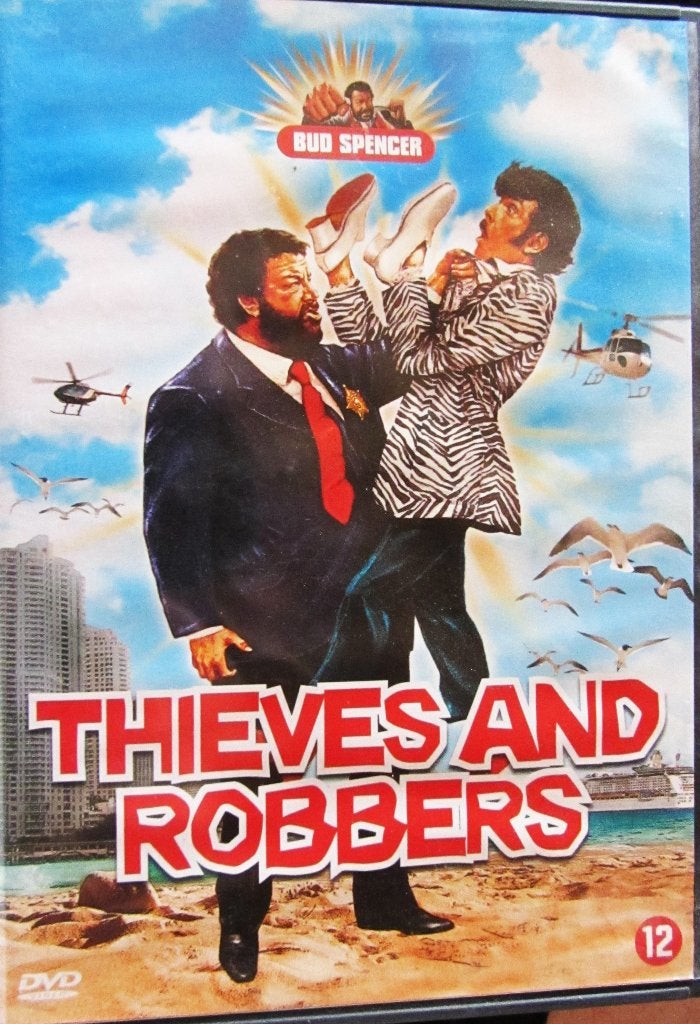 DVD KOMEDIE- THIEVES AND ROBBERS - (BUD SPENCER), Comédie d'action, Enlèvement ou Envoi, Anglais, Tous les âges