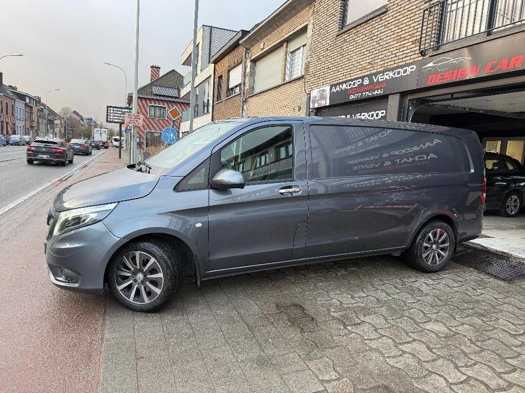 Mercedes Vito 119CDI 190Pk L3 Automatique Xenon Navi, Argent ou Gris, Achat, 4 portes, Entreprise