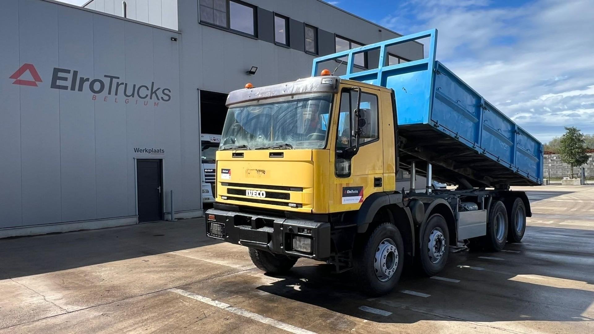 Iveco EUROTRAKKER 340 E 34 (POMPE MANUELLE / LAMES / MANUAL, Euro 2, Achat, Entreprise, Iveco