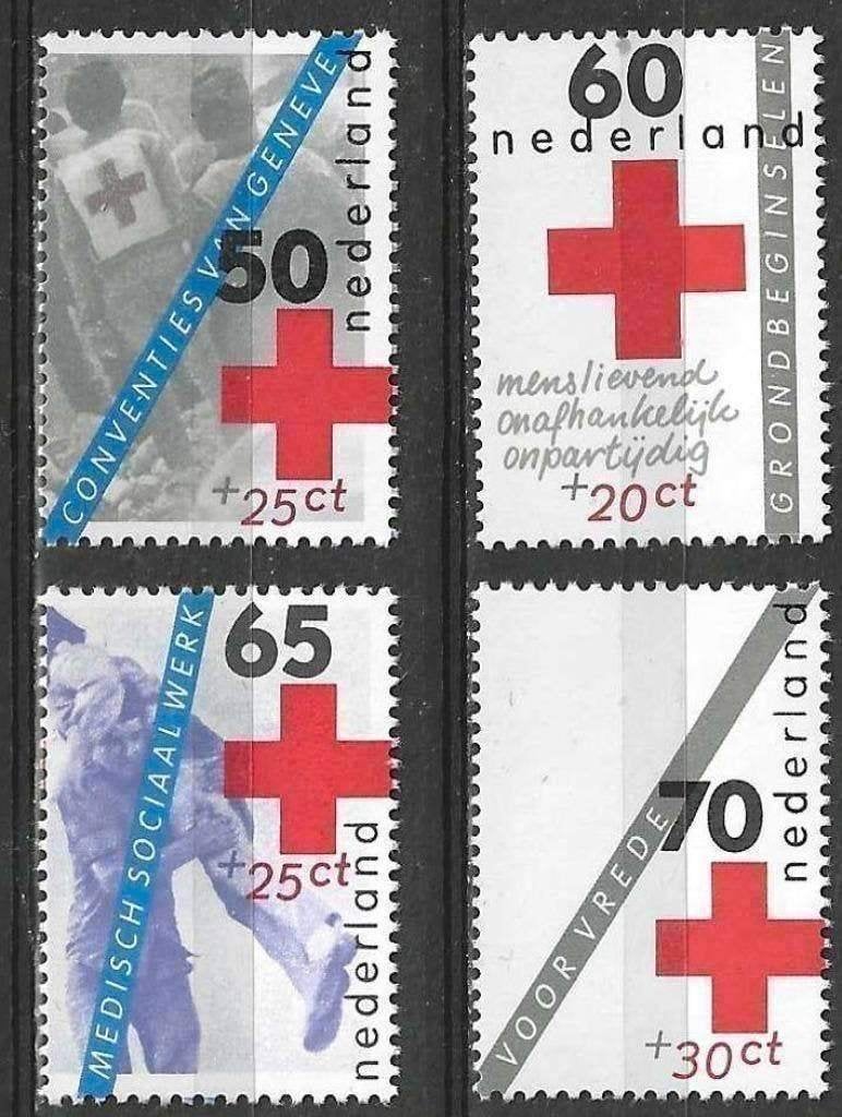 Nederland 1983 - Yvert 1206-1209 - Rode Kruis  (PF), Verzenden, Postfris