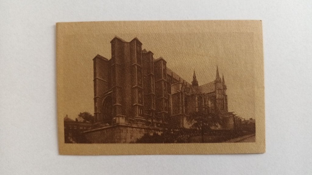 chromo jubilé Mons collégiale Waudru monuments 44 belgique, Collections, Enlèvement ou Envoi