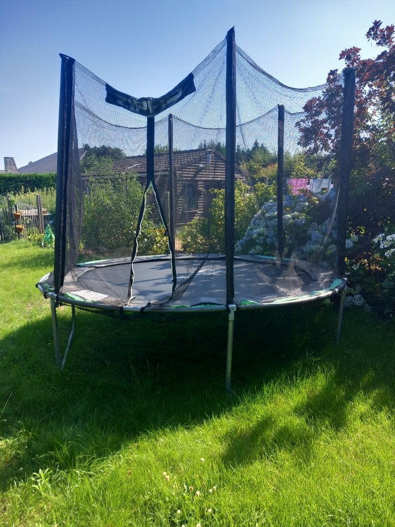 Trampoline 312cm, Ophalen, Gebruikt