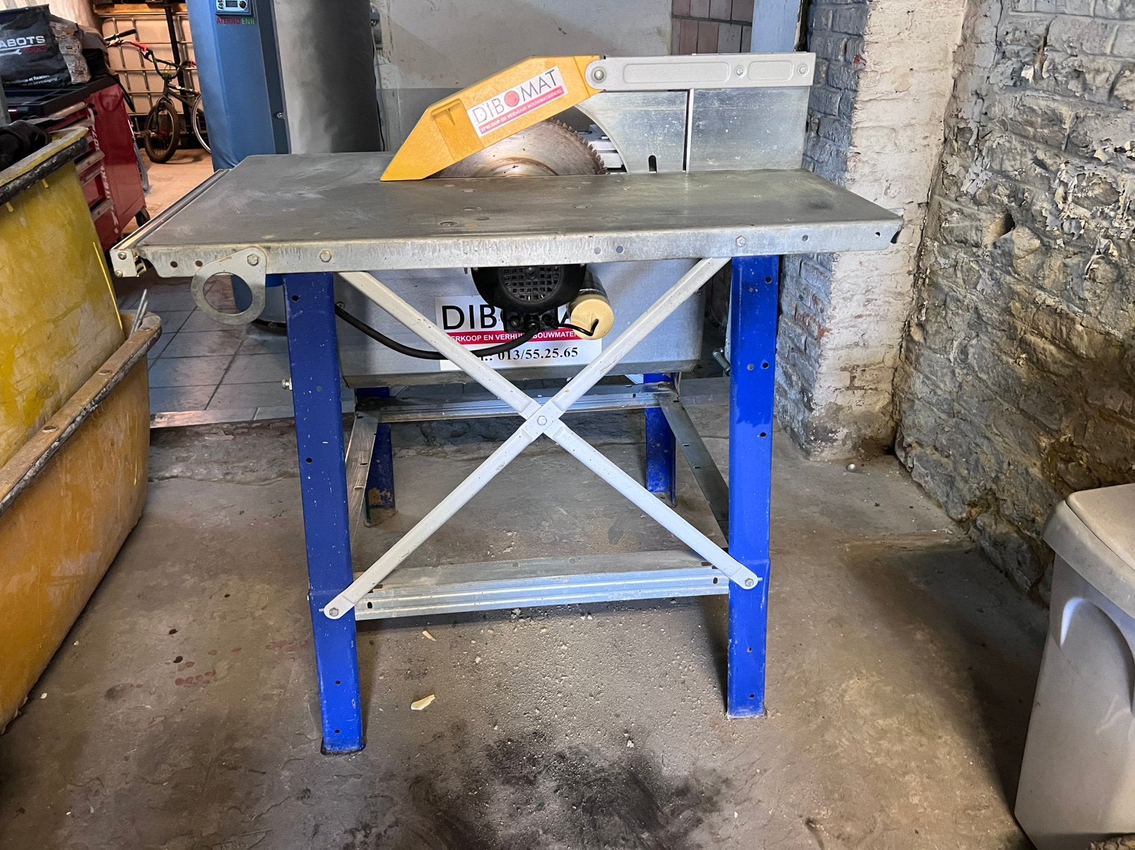 Scie sur table de chantier METABO BKS 400 – 3,10 kW – 400V, Bricolage & Construction, Enlèvement, Comme neuf