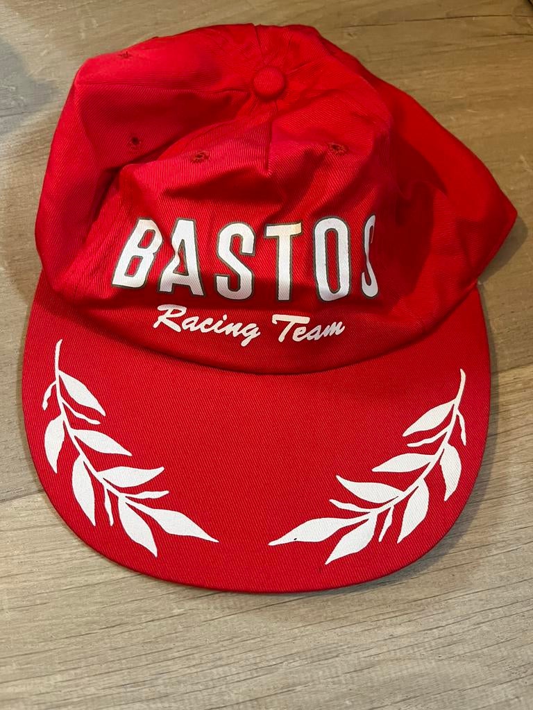 Casquette de course vintage Bastos, Enlèvement ou Envoi, Comme neuf