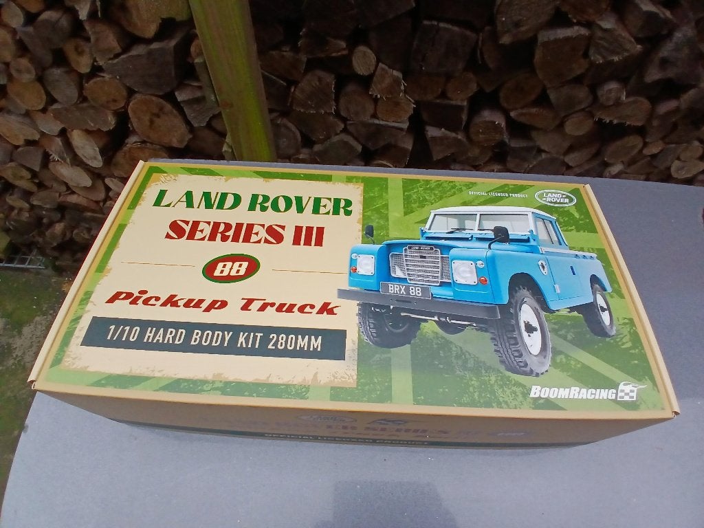 Boomracing Land Rover series III 88 body, Hobby en Vrije tijd, Modelbouw | Radiografisch | Auto's, Ophalen of Verzenden, Nieuw