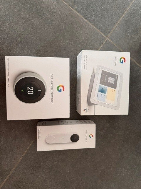 Nest Learning thermostaat V3, Ophalen, Slimme thermostaat, Nieuw