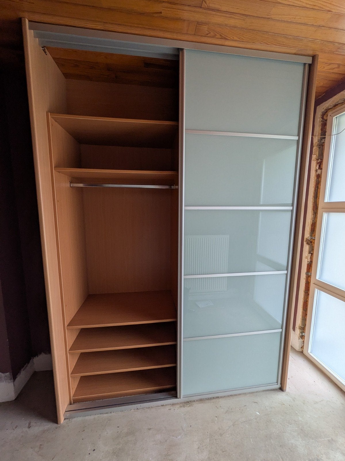 open kast, Ophalen