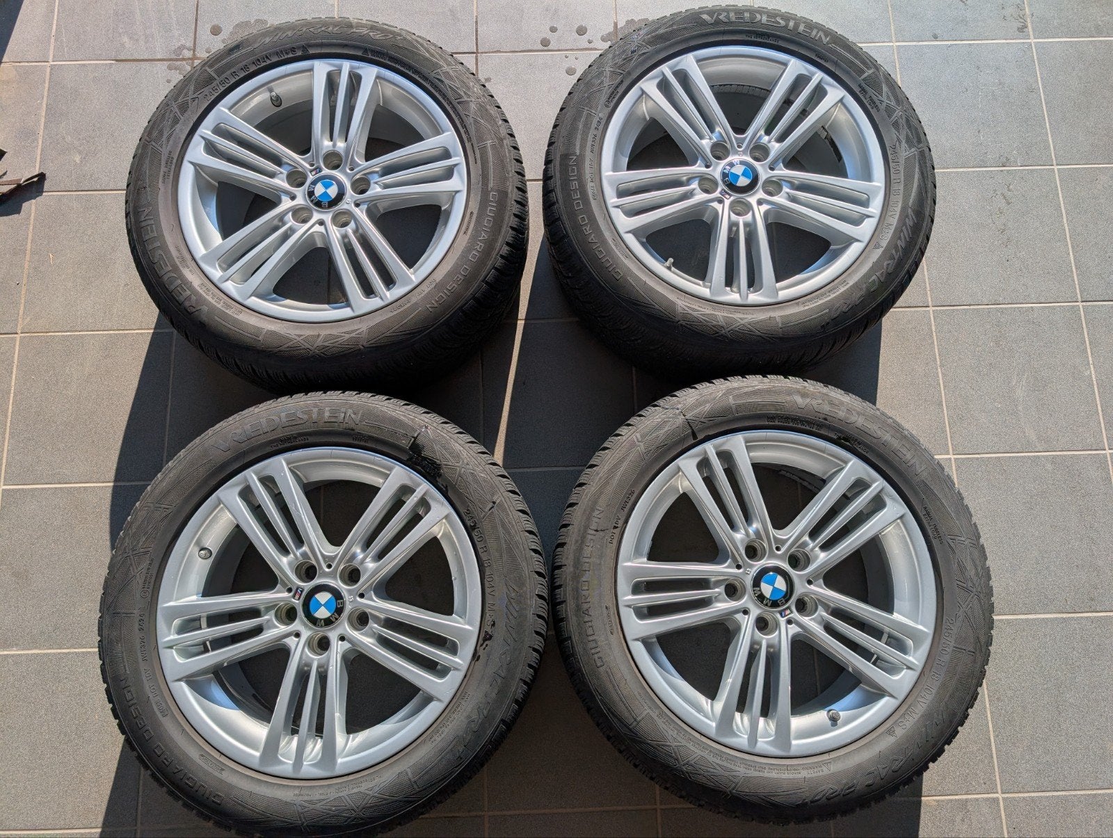 kit hiver 18" origine BMW X3 (F25) / X4 (F26), Pneus et Jantes, 18 pouces, Enlèvement, Pneus hiver