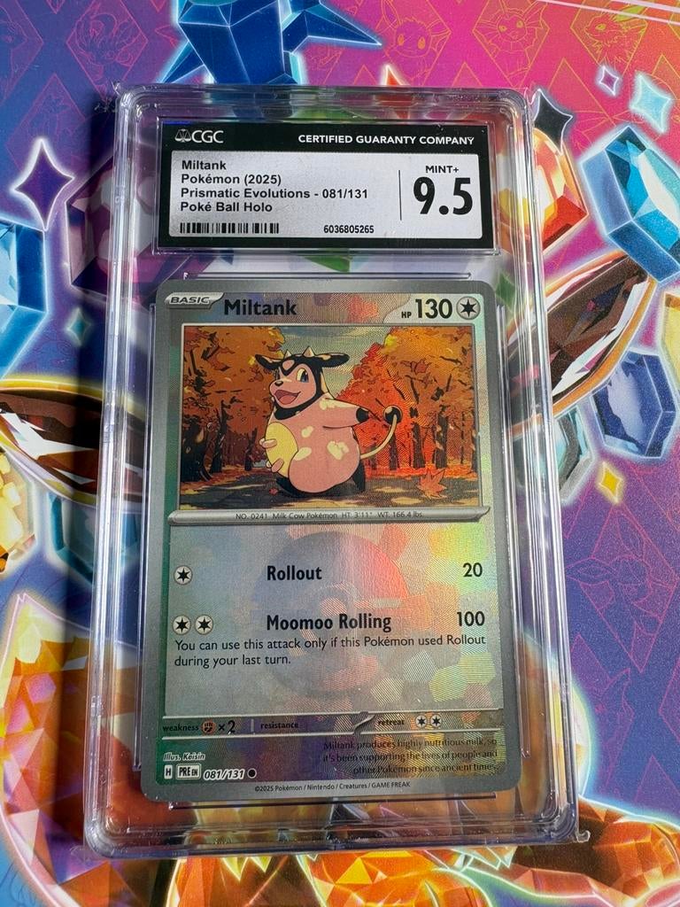 Miltank (xPRE 081) grade 9,5, Ophalen of Verzenden, Nieuw