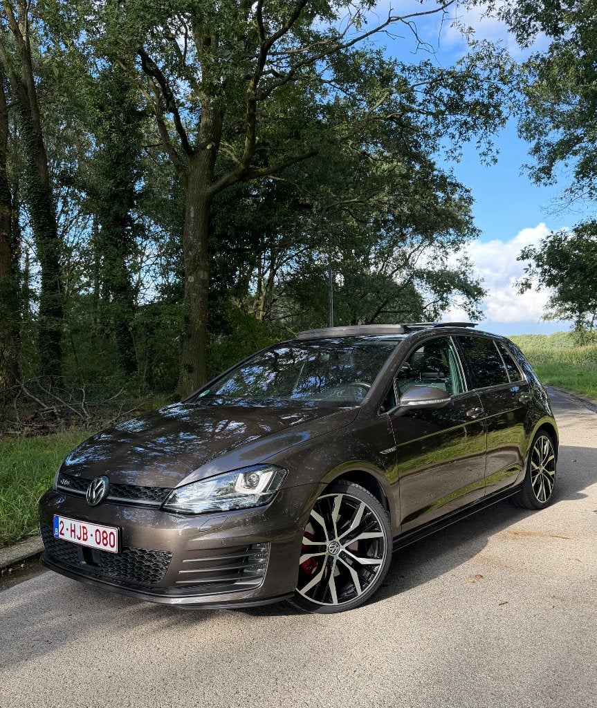 Volkswagen golf GTD 2.0 2016, Autos, Cuir, Achat, Entretenue par le concessionnaire, Noir