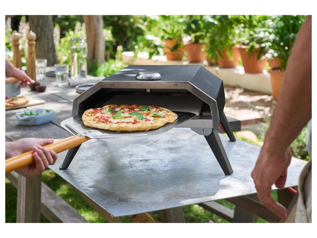 GRILLMEISTER Gas-pizzaoven, Huis en Inrichting, Ophalen, Overige typen, Metaal, Overige merken