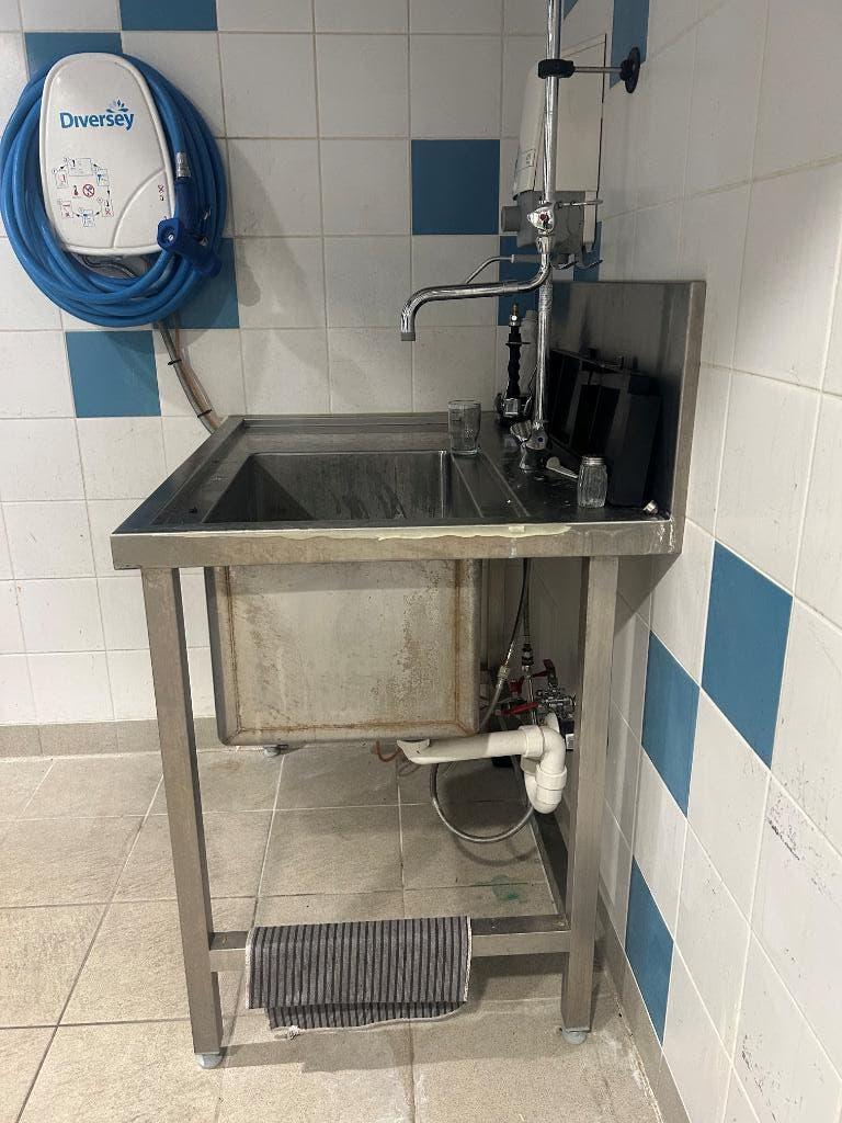 Evier Cuisine professionel, Enlèvement, Utilisé, Laver et Sécher