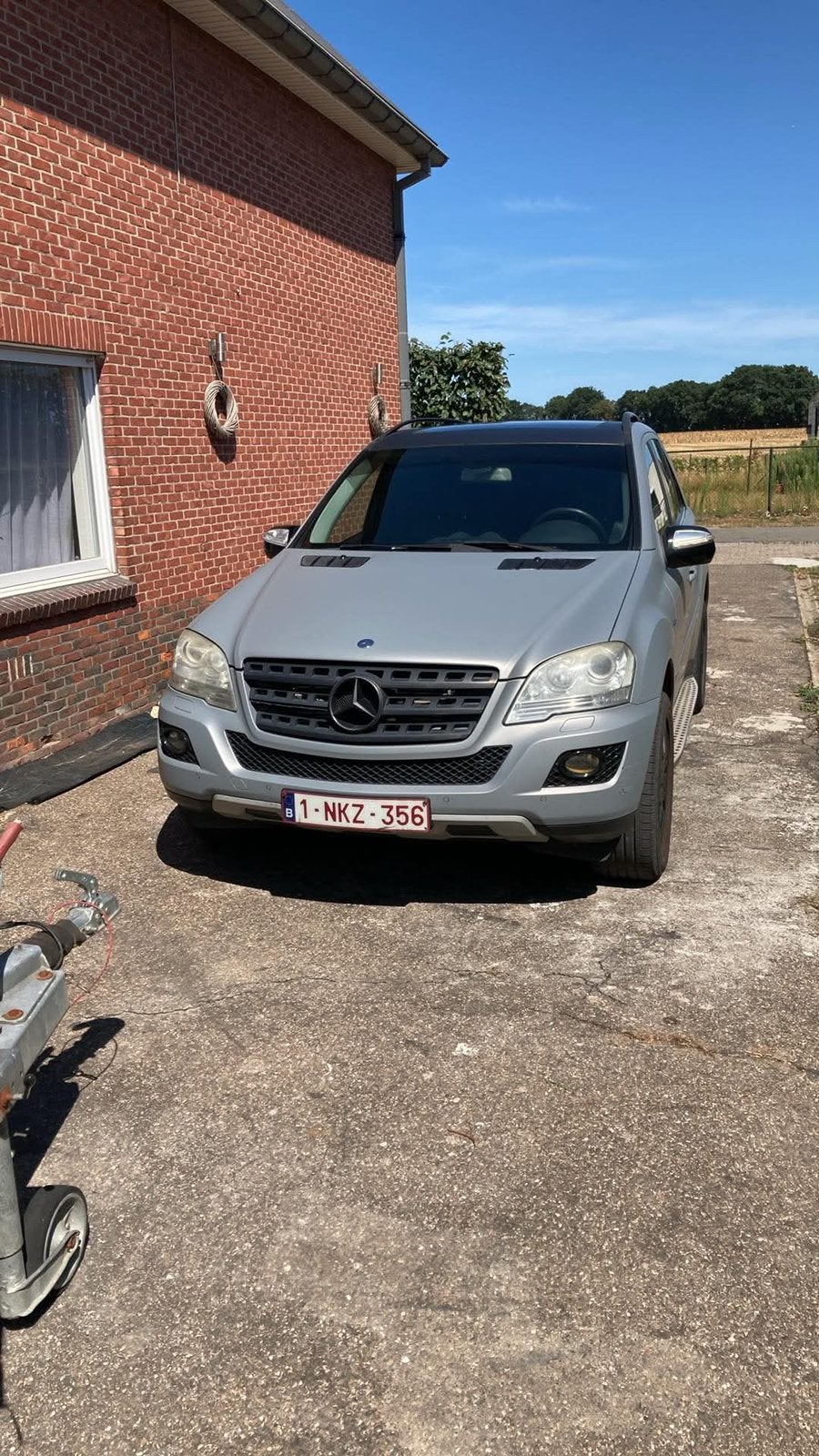 Mercedes ml 300cdi, Auto's, Automaat, Zwart, Leder, Diesel